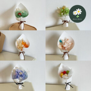 永生花迷你简约小花束 Mini Preserved Flowers Bouquet 见面礼小花束/女人节小花束/仪式感小花束 Small Ceremony Bouquet/Women's Day Bouquet
