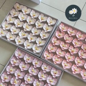 Per Pcs Butterfly Orchid/ Orchid Soap Flower Bunga Anggerik Sabun 蝴蝶兰香皂花 胡姬花