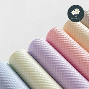 3D Embossed Paper Art Paper Wrapping Paper Fresh Flowers Floral Materials Handmade DIY Bouquet Materials 立体压纹纸艺术纸包装纸