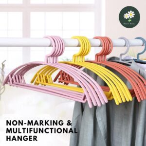 Multifunctional high-quality creative hanger Premium Hanger Anti-Slip Hanger No Mark Hanger (Baju Hanger)