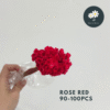 Rose Red 90-100pcs
