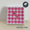 5pcs Neutral Pink